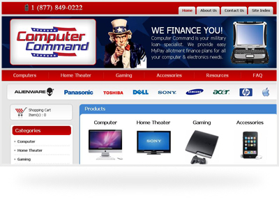 Computer Command -.- Military Financing Specialists